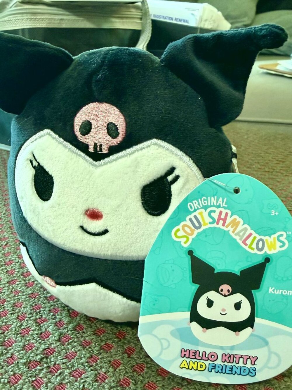Squishmallows Kuromi 5" Plush Sanrio NWT